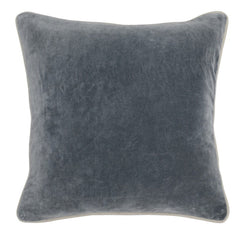 Velvet Stone Grey Pillow
