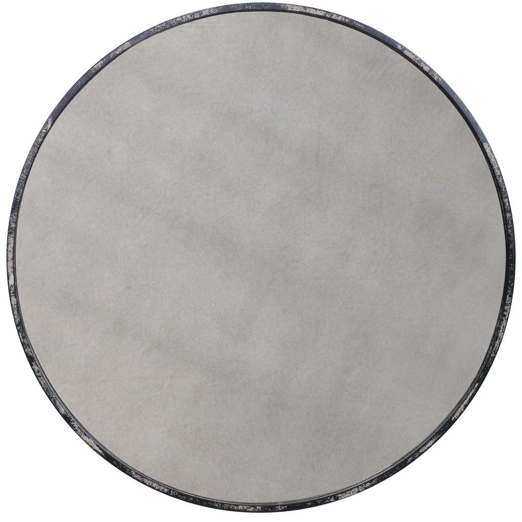 Junius Rustic Black/White Mirror