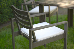 Element Dining Arm Chair - Ash Grey