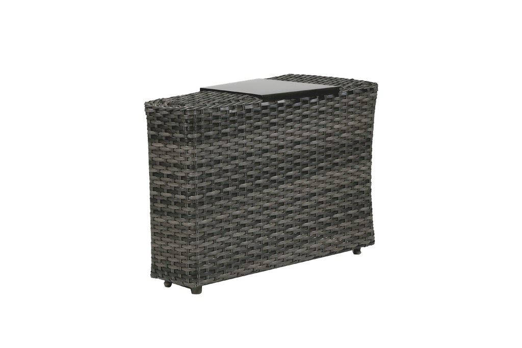 Portfino Wedge End Table - Grey