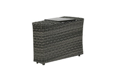 Portfino Wedge End Table - Grey