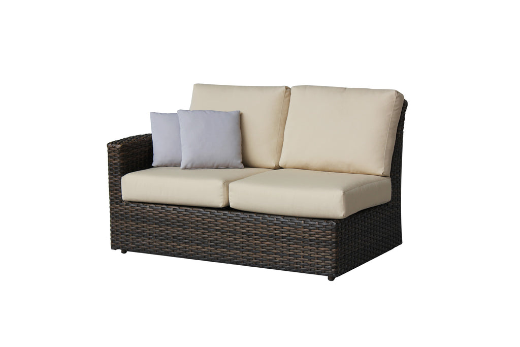 Portfino 1-Arm Loveseat - LAF - Espresso