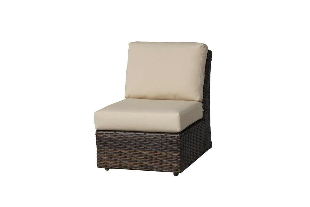 Portfino Armless Chair - Espresso