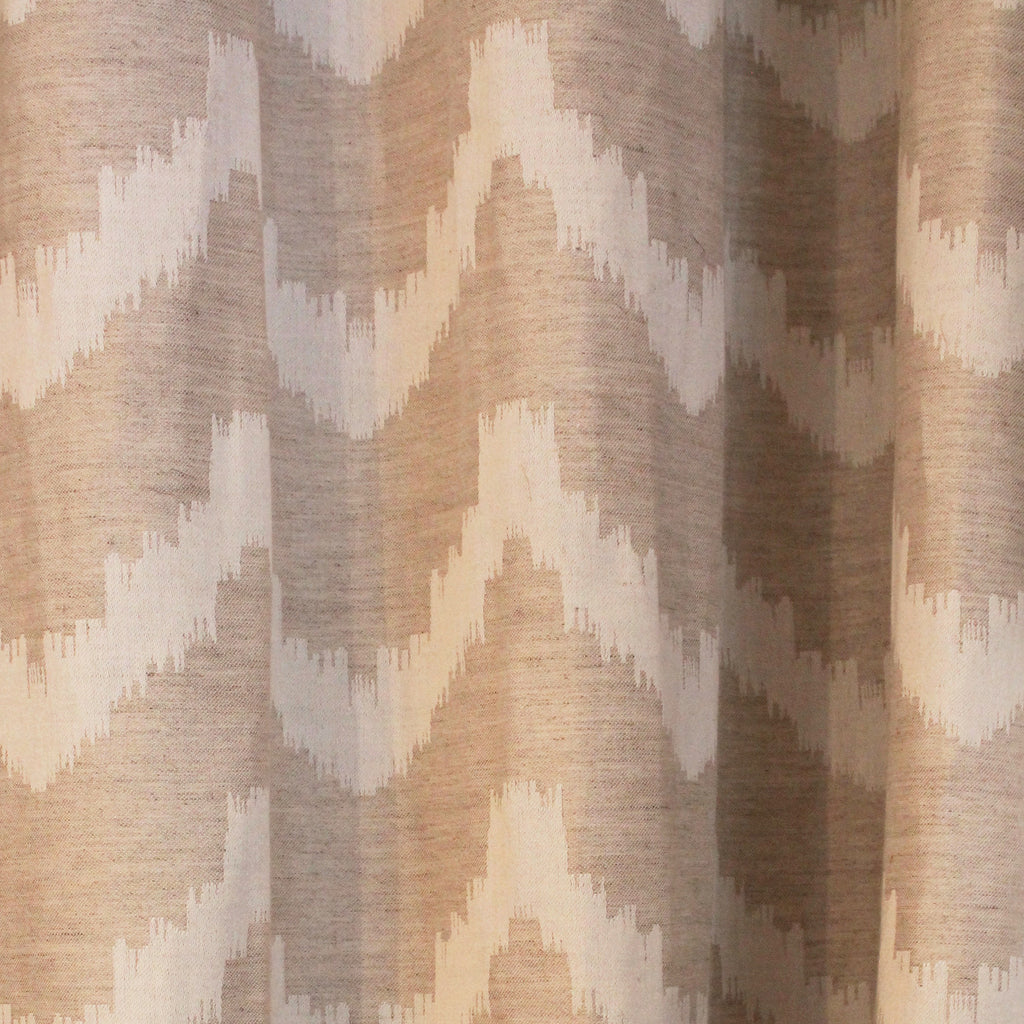 Chevron Natural Drapery Panel