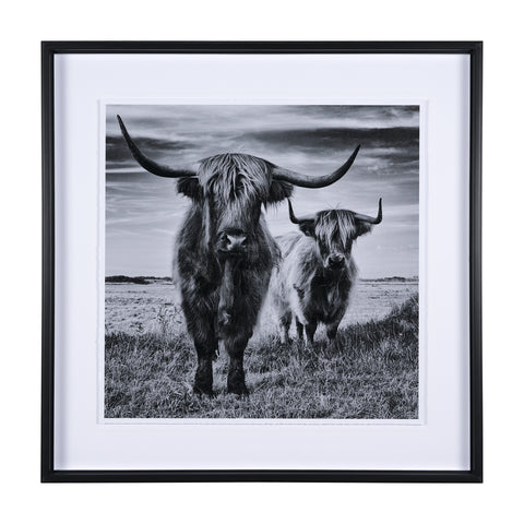 Framed Art - Highlanders