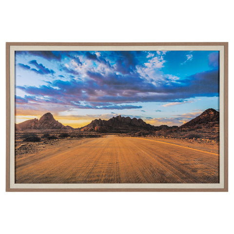 Framed Art - Desert Road