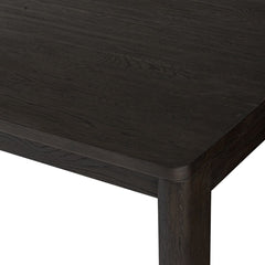 Noi 96" - 116" Extension Table - Black Oak