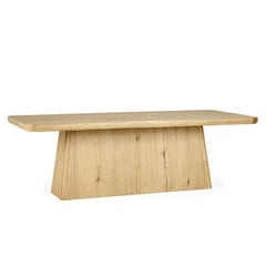 Oros 95" Dining Table - True Blonde