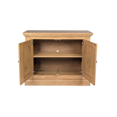Mira 2-Door Cabinet - Natural