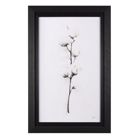 Snow Greetings II Framed Art