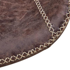 Vogue Gaslift Counter Stool Vintage Coffee Brown