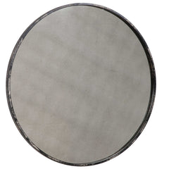Junius Rustic Black/White Mirror
