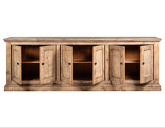 Mira 6-Door Sideboard - Natural