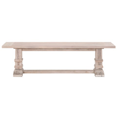 Hudson Bench - Natural Grey