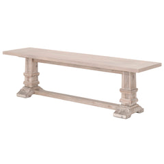 Hudson Bench - Natural Grey