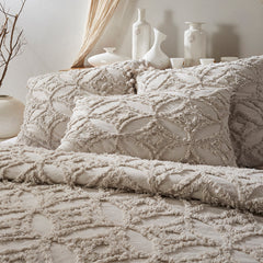 Madison Tufted Duvet & Shams - Natural