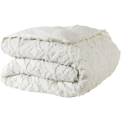 Madison Tufted Duvet & Shams - White