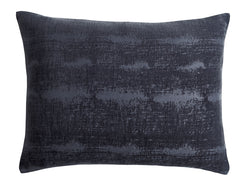 Crushed Velvet Coverlet & Shams - Black