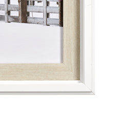 Framed Art - Winter Barn