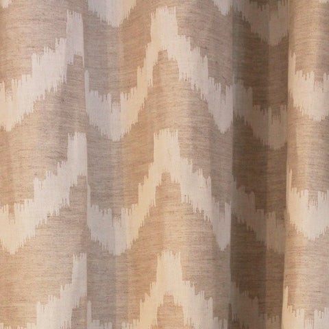 Chevron Natural Drapery Panel