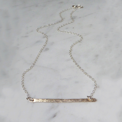 Single Bar Necklace