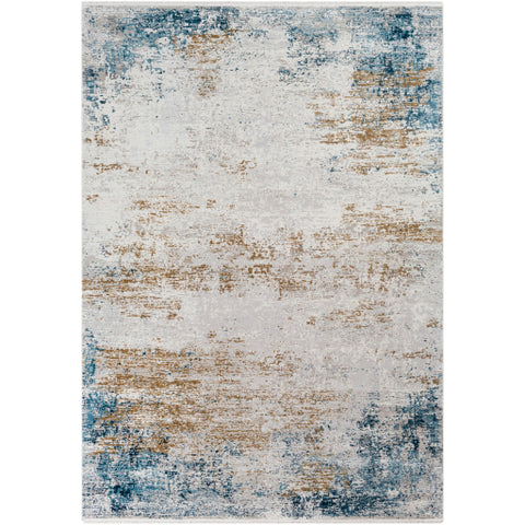 Solar Sky Blue Area Rug