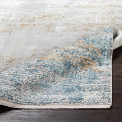 Solar Sky Blue Area Rug