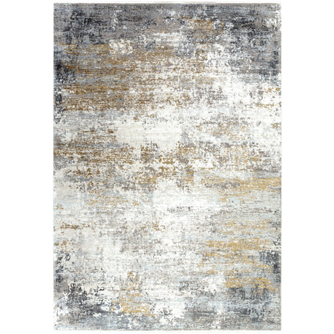 Solar Medium Grey Area Rug