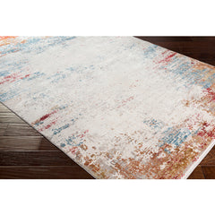 Solar Burnt Orange Area Rug